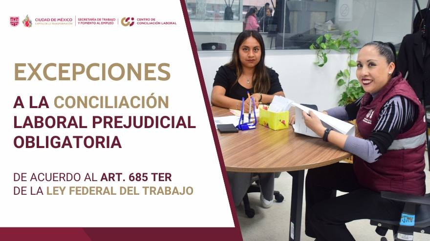 Excepciones a la conciliación prejudicial obligatoria