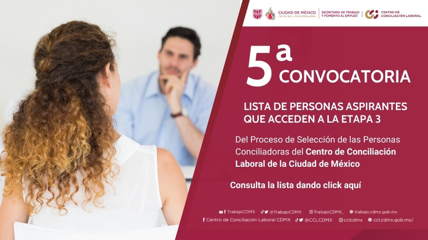 Folios Seleccionados que acceden a la Tercera Etapa de la Quinta Convocatoria