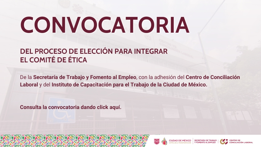 Convocatoria para integrar el comité de ética.
