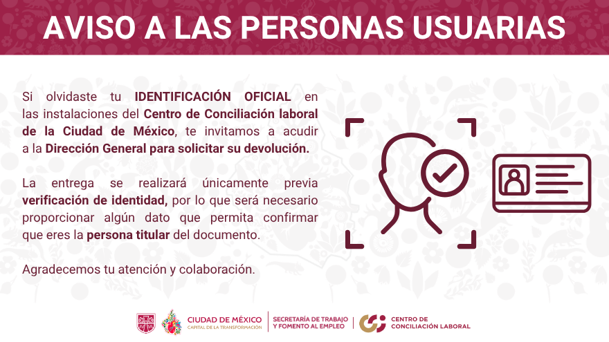 Extravío de identificaciones oficiales